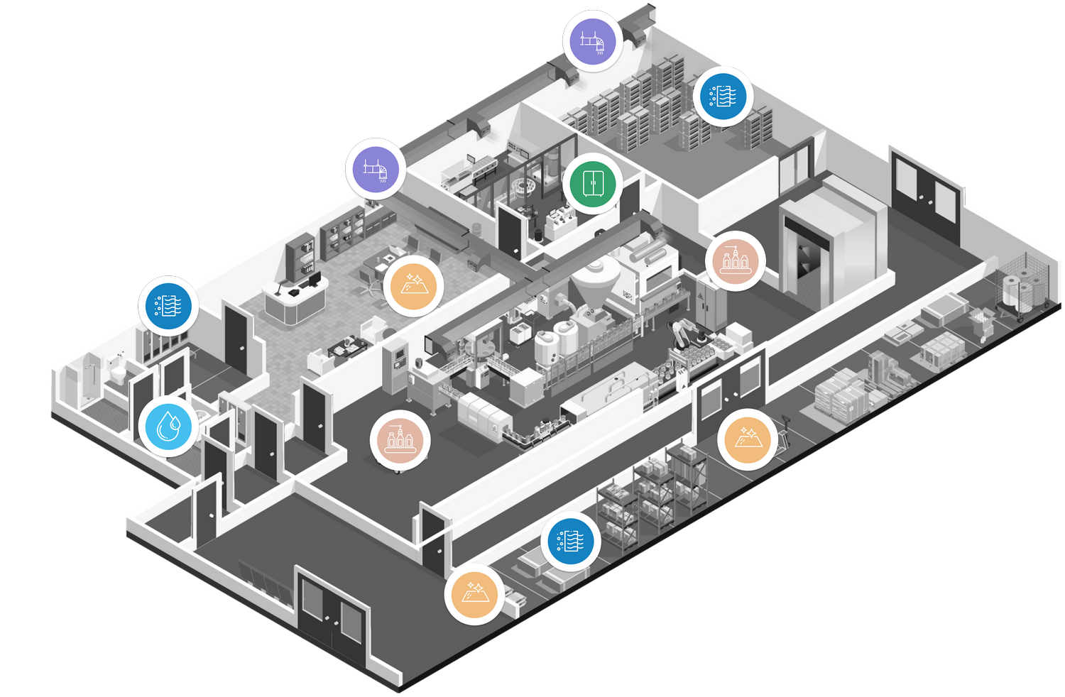 UVC disinfection for indoor spaces